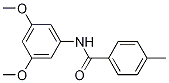 Structure of N-(3,5-DiMethoxyphenyl)-4-MethylbenzaMide, 97%