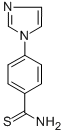 Structure of 4-(1H-IMIDAZOL-1-YL)BENZENECARBOTHIOAMIDE