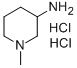 Structure of 3-AMINO-1-METHYL-PIPERIDINE 2 HCL