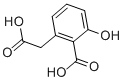 Structure of 3-HYDROXYHOMOPHTHALIC ACID