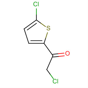 Structure of Ethanone, 2-chloro-1-(5-chloro-2-thienyl)-