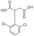 Structure of 2-(2,6-DICHLORO-PHENYL)-SUCCINIC ACID