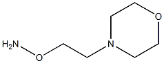 Morpholine, 4-[2-(aminooxy)ethyl]-结构式