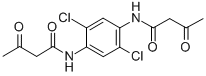 Structure of N,N-(2,5-Dichloro-1,4-phenylene)bis(3-oxobutanamide)