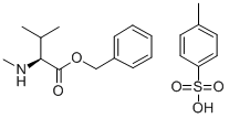 Structure of N-ME-VAL-OBZL P-TOSYLATE