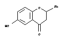 Chemical structure of 6-HYDROXYFLAVANONE