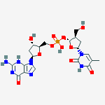 thymidylyl-(3,5)-2-deoxyguanosine结构式