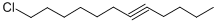 Structure of 12-CHLORO-5-DODECYNE