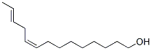 Structure of (9Z,12E)-9,12-Tetradecadien-1-ol
