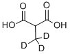 Structure of METHYL-D3-MALONIC ACID