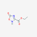 ethyl 5-oxo-4,5-dihydro-1,2,4-oxadiazole-3-carboxylate结构式