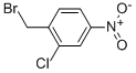 1-(bromomethyl)-2-chloro-4-nitrobenzene结构式