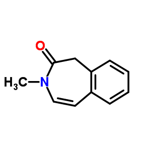 Structure of 3-methyl-1H-3-benzazepin-2-one