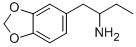 Structure of 1-(3,4-Methylenedioxyphenyl)-2-butanamine