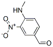 4-METHYLAMINO-3-NITRO-BENZALDEHYDE结构式
