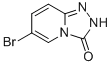 Structure of 6-BROMO-1,2,4-TRIAZOLO[4,3-A]PYRIDIN-3(2H)-ONE