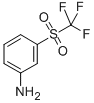 Structure of 3-(TRIFLUOROMETHYLSULFONYL)ANILINE