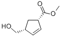 Structure of METHYL (1S,4R)-4-(HYDROXYMETHYL)CYCLOPENT-2-ENE-1-CARBOXYLATE