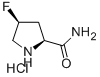 Structure of 4-CIS-FLUORO-L-PROLINAMIDE HYDROCHLORIDE