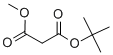 Structure of TERT-BUTYL METHYL MALONATE