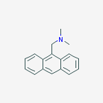 9-(N,N-二甲基氨甲基)蒽结构式