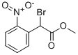 Structure of METHYL 2-BROMO-2-(2-NITROPHENYL) ACETATE