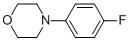 Structure of 4-(4-FLUORO-PHENYL)-MORPHOLINE