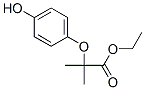 Structure of 2-(4-Hydroxyphenoxy)-2-methylpropionic acid ethyl ester