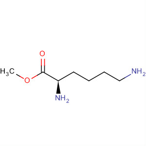 Structure of D-Lysine, methyl ester