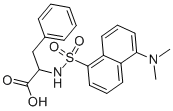 Structure of DANSYL-DL-PHENYLALANINE CYCLOHEXYLAMMONIUM SALT