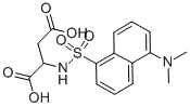 Structure of DANSYL-DL-ASPARTIC ACID DI(CYCLOHEXYLAMMONIUM) SALT