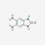 5,6-DIAMINO-2-HYDROXYBENZIMIDAZOLE, DIHYDROCHLORIDE结构式