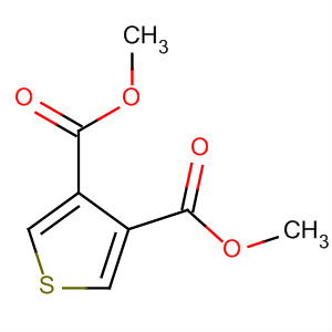 3,4-噻吩二羧酸甲酯结构式