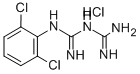 Chemical structure of 1-(2,6-DICHLOROPHENYL)BIGUANIDE HYDROCHLORIDE
