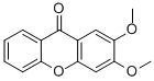 Structure of 2,3-DIMETHOXYXANTHEN-9-ONE