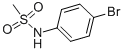Structure of N-(4-BROMOPHENYL)METHANESULFONAMIDE, 97%