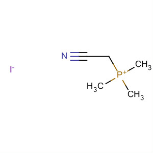 Phosphonium, (cyanomethyl)trimethyl-, iodide结构式