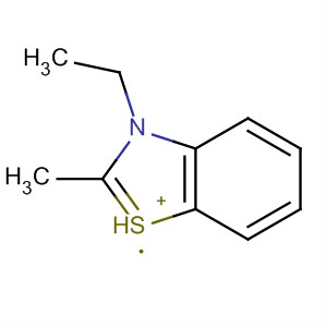 Structure of 3-Ethyl-2-methylbenzothiazol-3-ium