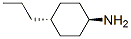 Chemical structure of Cyclohexanamine,4-propyl-, trans-