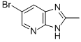 Structure of 6-BROMO-2-METHYL-4H-IMIDAZO[4,5-B]PYRIDINE