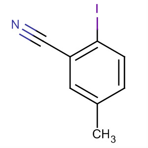 Structure of Benzonitrile, 2-iodo-5-methyl-