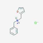 N-benzyl(furan-2-yl)methanamine hydrochloride结构式