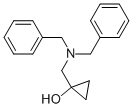 Structure of 1-[[BIS(PHENYLMETHYL)AMINO]METHYL] CYCLOPROPANOL
