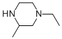 Structure of Piperazine,1-ethyl-3-methyl-