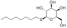 OCTYL-BETA-D-THIOGALACTOSIDE结构式