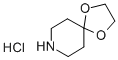Structure of 1 4-DIOXA-8-AZASPIRO(4.5)DECANE