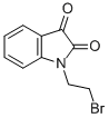 1-(2-BROMOETHYL)-1H-INDOLE-2,3-DIONE结构式