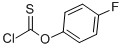 Structure of 4-FLUOROPHENYL CHLOROTHIONOFORMATE