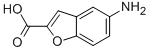 Structure of 5-amino-1-benzofuran-2-carboxylic acid