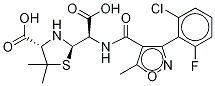 Structure of (5R)-Flucloxacillin Penilloic Acid